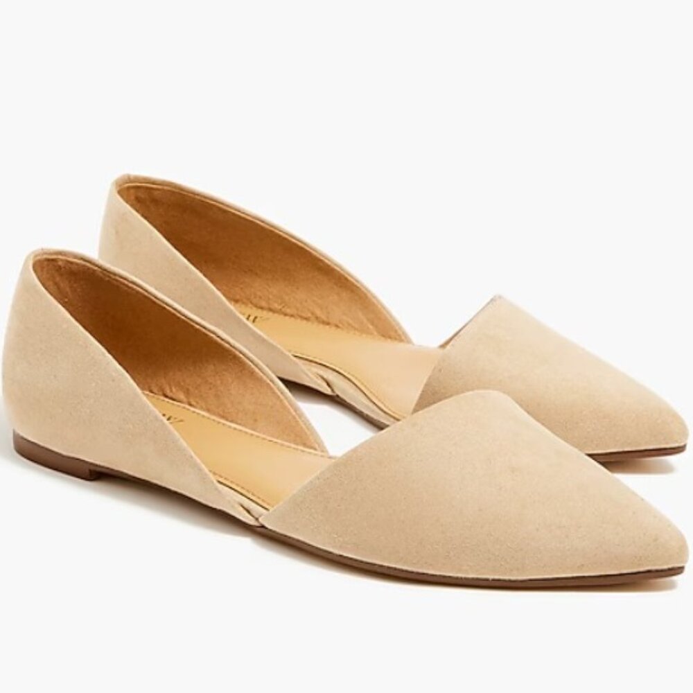 J Crew Zoe d'Orsay flats - Brand New In Box - Size 8